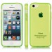 iPhone 5c - TPU Soft Protective Phone Cover Case - Clear Green